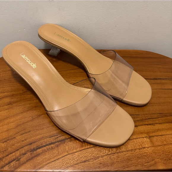 Larroude ‘Vivi’ Lucite Mule - Picture 2 of 5